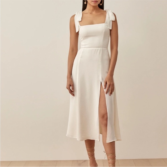 NWT reformation twilight dress in ivory - Picture 1 of 9